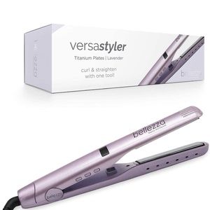 The brand is “Versastyle” Curl & Straighten Lavender